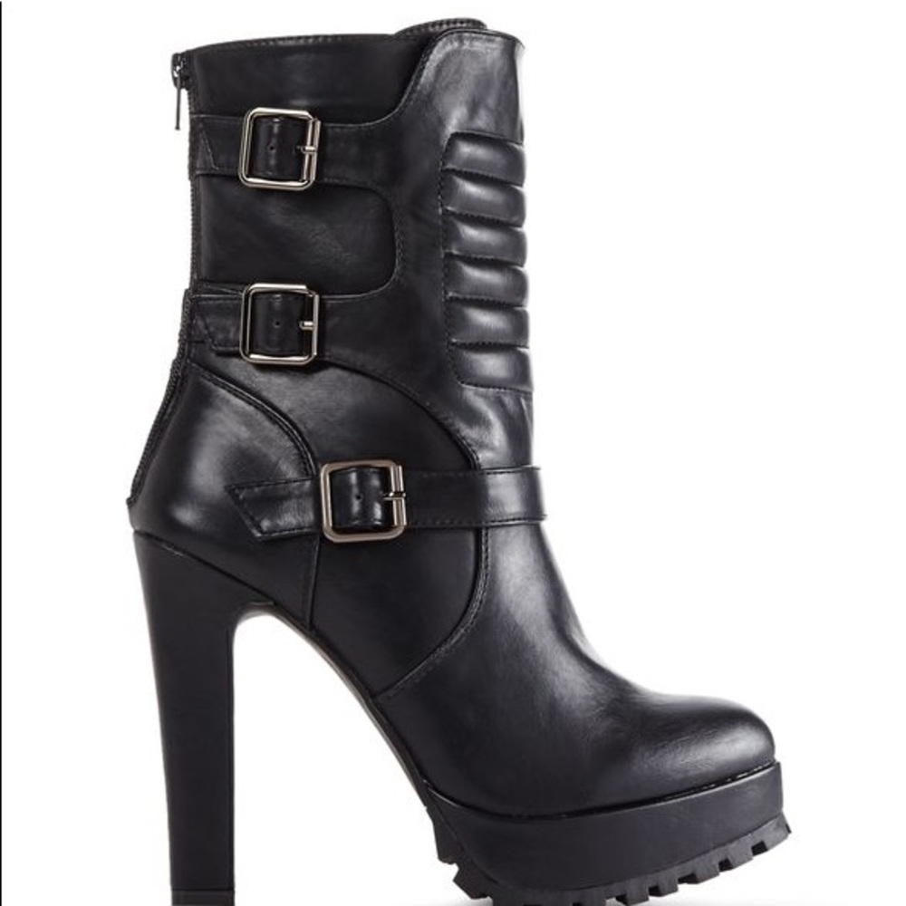Just fab biker boots